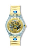 Armbanduhr Swatch Anno 1992 in Plastik GOLDENSMILEGN123 - GOLDENSMILEGN123